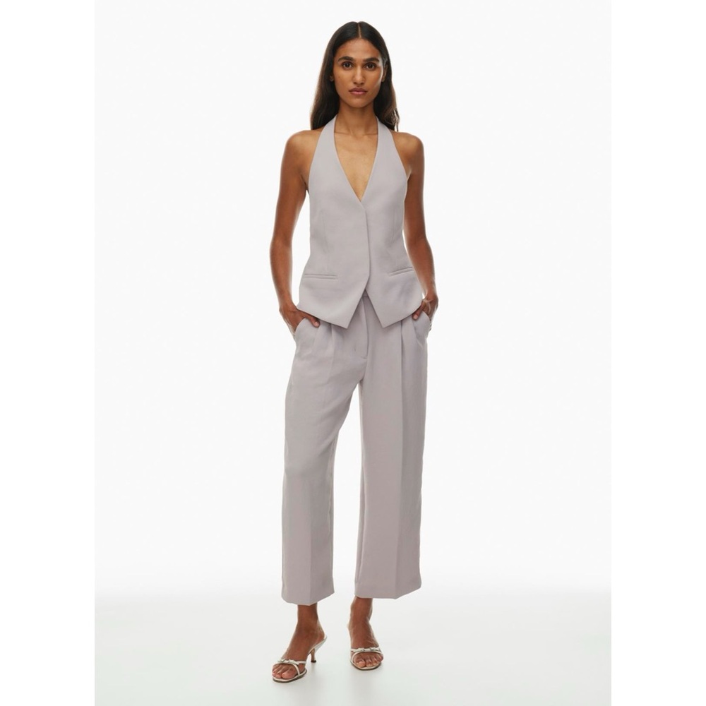 Aritzia (new branding) effortless pant cropped Ashen 4 reg